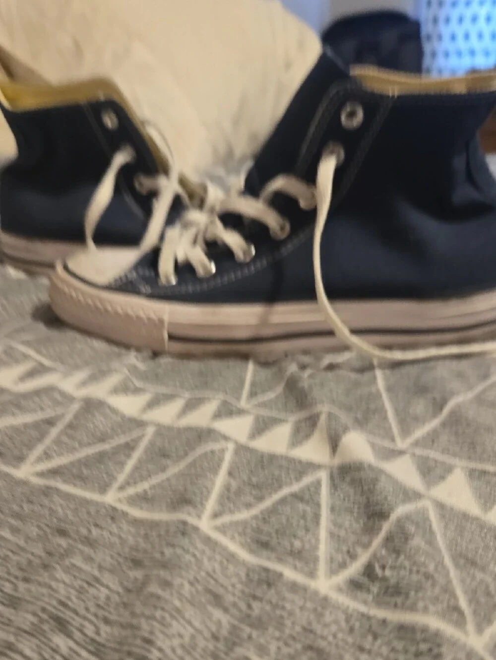 Converse Kids Chuck Taylor High Top Sneakers - Navy, White